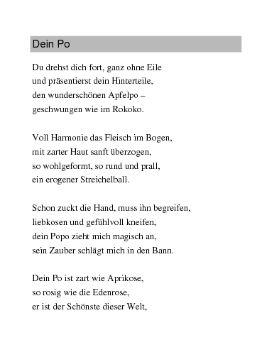 Ich Liebe Diesen Prallen Arsch! Ich Liebe Diesen Prallen Arsch!