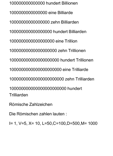 Trilliardenfaches Einer Einheit Kreuzwortratsel