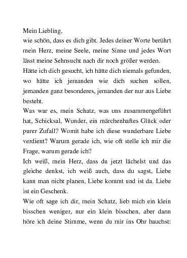 Liebeserklärungen für mein schatz