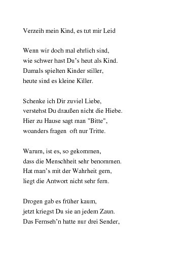 Verzeih es leid tut sprüche bitte mir mir Tut mir